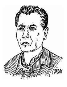 Иван Дмитриевич  Кадакин. Рис. 1971 г.