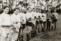 Команда ветеранов футбола, 1976 г.