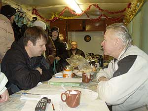 Мартин Пак и Валерий Иванов в клубе 
