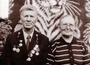 Николай Дмитриевич с женой Анной Георгиевной