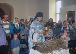 Первый настоятель Шалоболинского Свято-Троицкого храма.