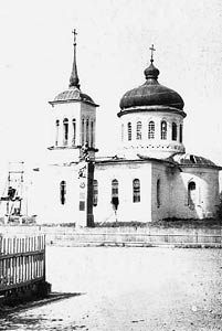 Свято-Троицкий храм в с. Шалоболино