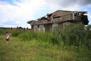 Обследуем старые дома. с. Сагайское, Каратузский район
